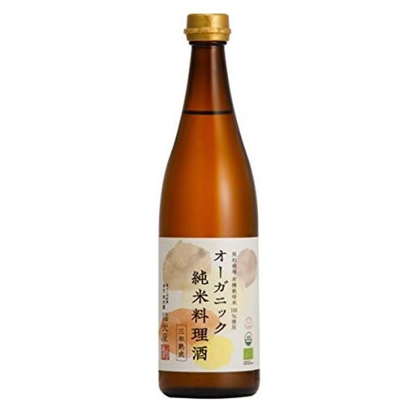 オーガニック純米料理酒　720ml 株式会社 福光屋のサムネイル画像 1枚目