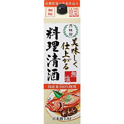 美味しく仕上がる料理清酒　1800ml の画像