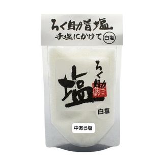 中あら塩（白塩）200g ろく助塩のサムネイル画像