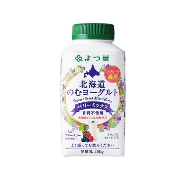 よつ葉北海道のむヨーグルト　250g×6本 よつ葉乳業のサムネイル画像 3枚目