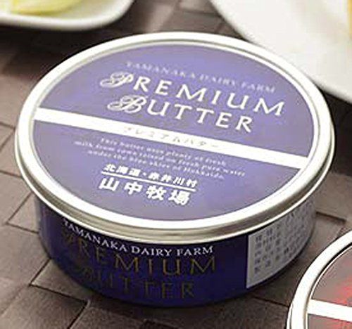 山中牧場　プレミアムバター（青色　200ｇ　缶タイプ） 山中牧場のサムネイル画像 1枚目