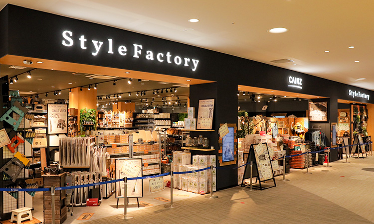 東京初出店 Style Factory ららぽーと立川立飛店 オープン！暮らしを楽しむアイテムと新しいDIY空間店舗内風景