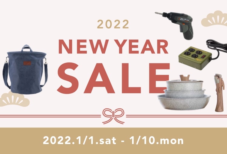 2022年初売り NEW YEAR SALE 2022店舗内風景