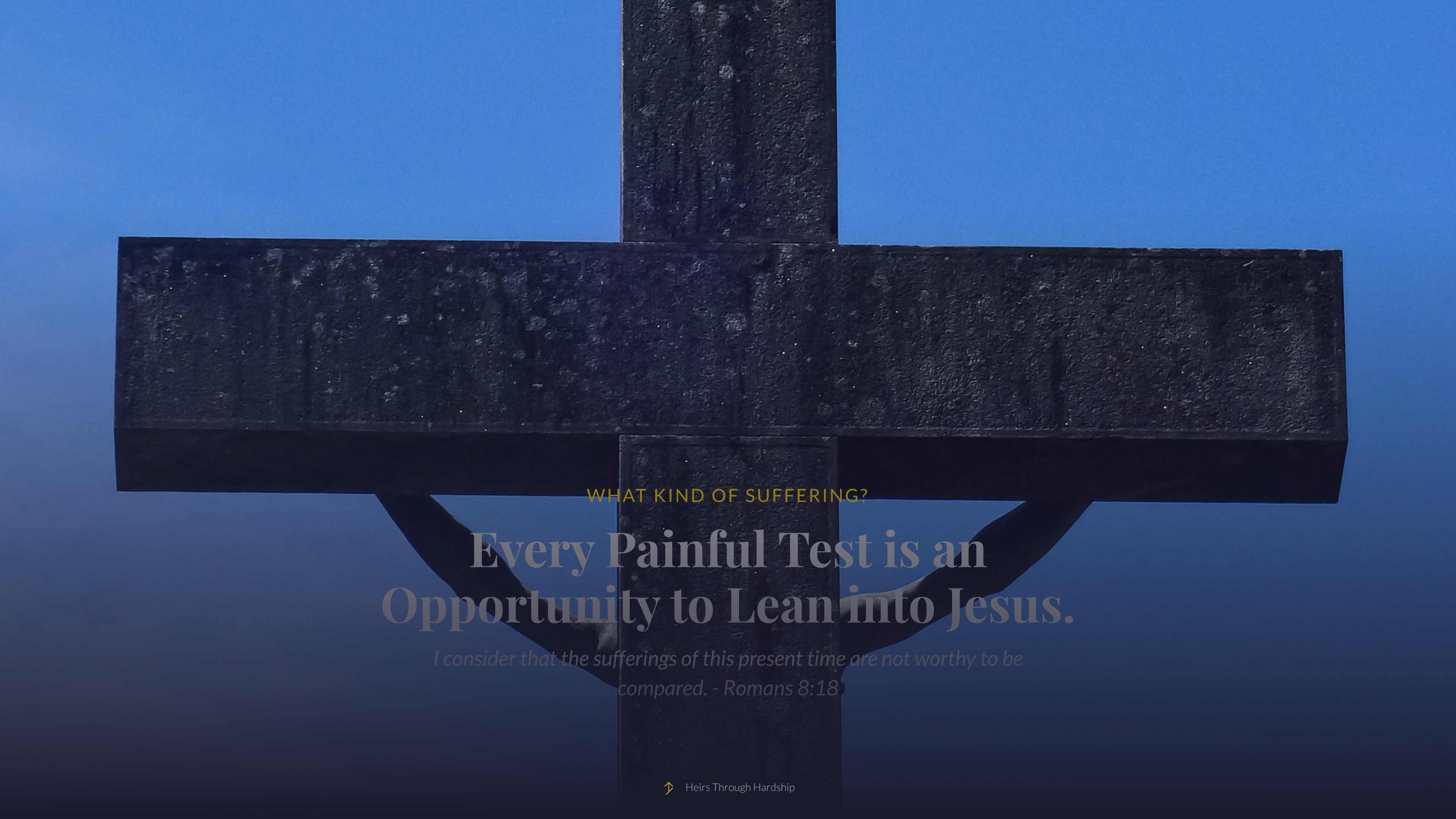 Suffering sermon presentation slides - Slide 10