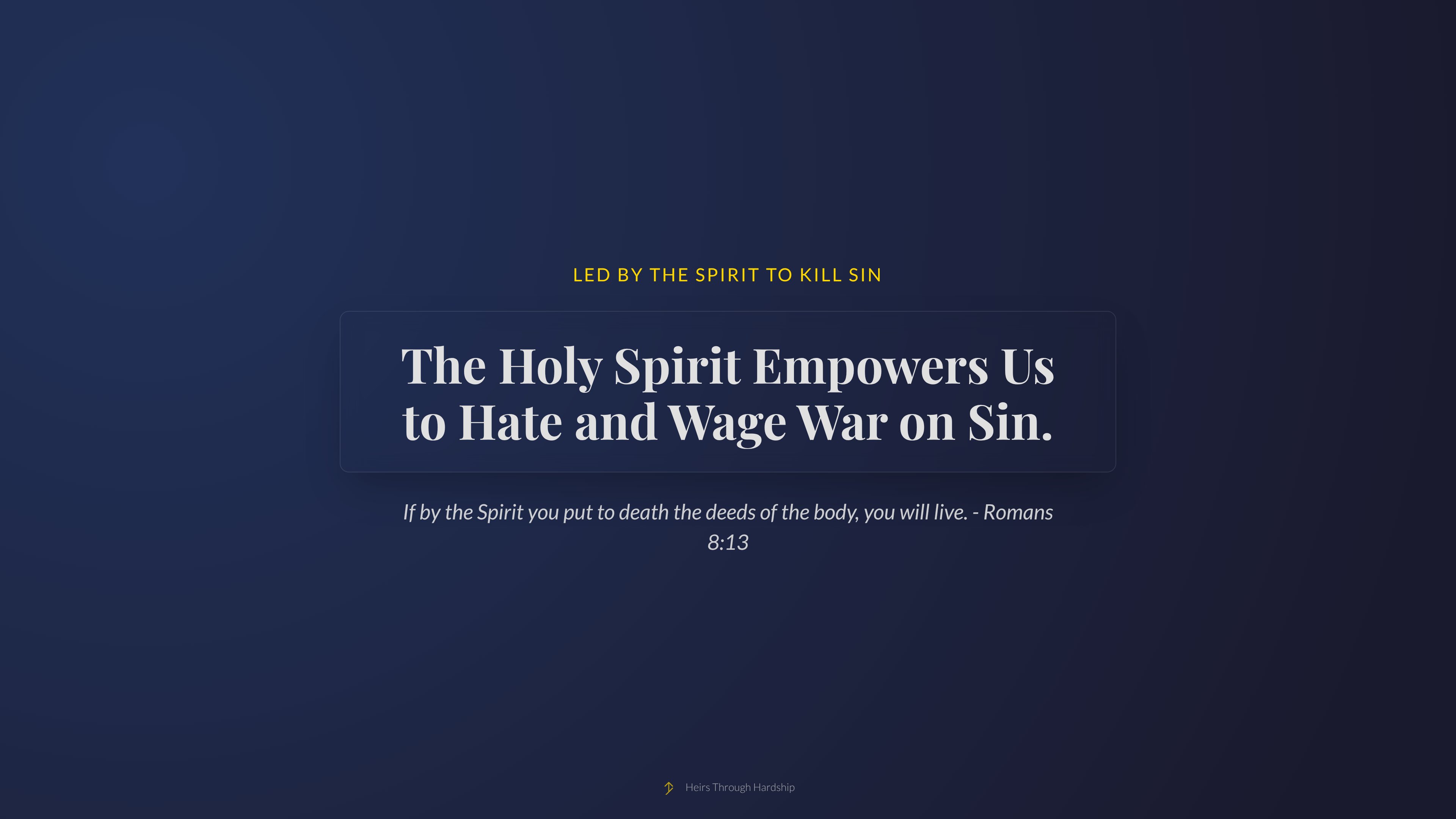 Suffering sermon presentation slides - Slide 5