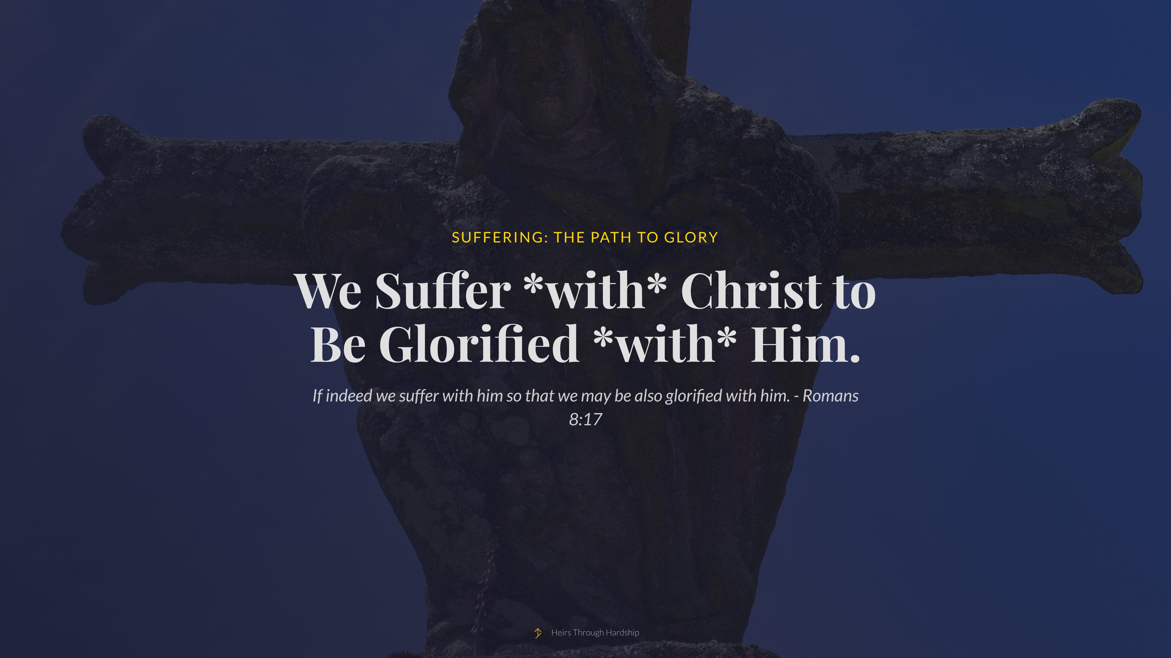 Suffering sermon presentation slides - Slide 9