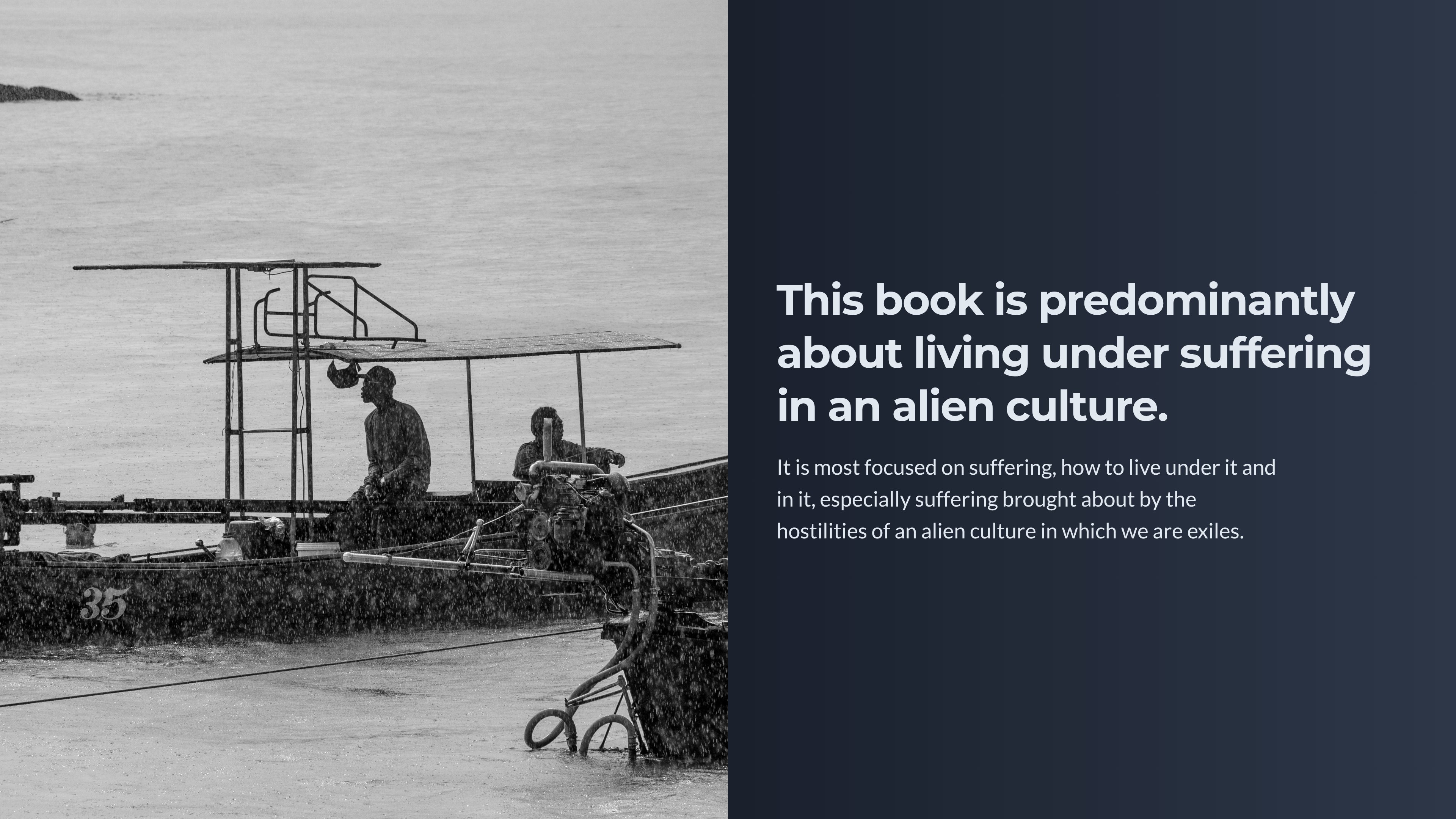 Enduring Suffering with Hope sermon presentation slides - Slide 3