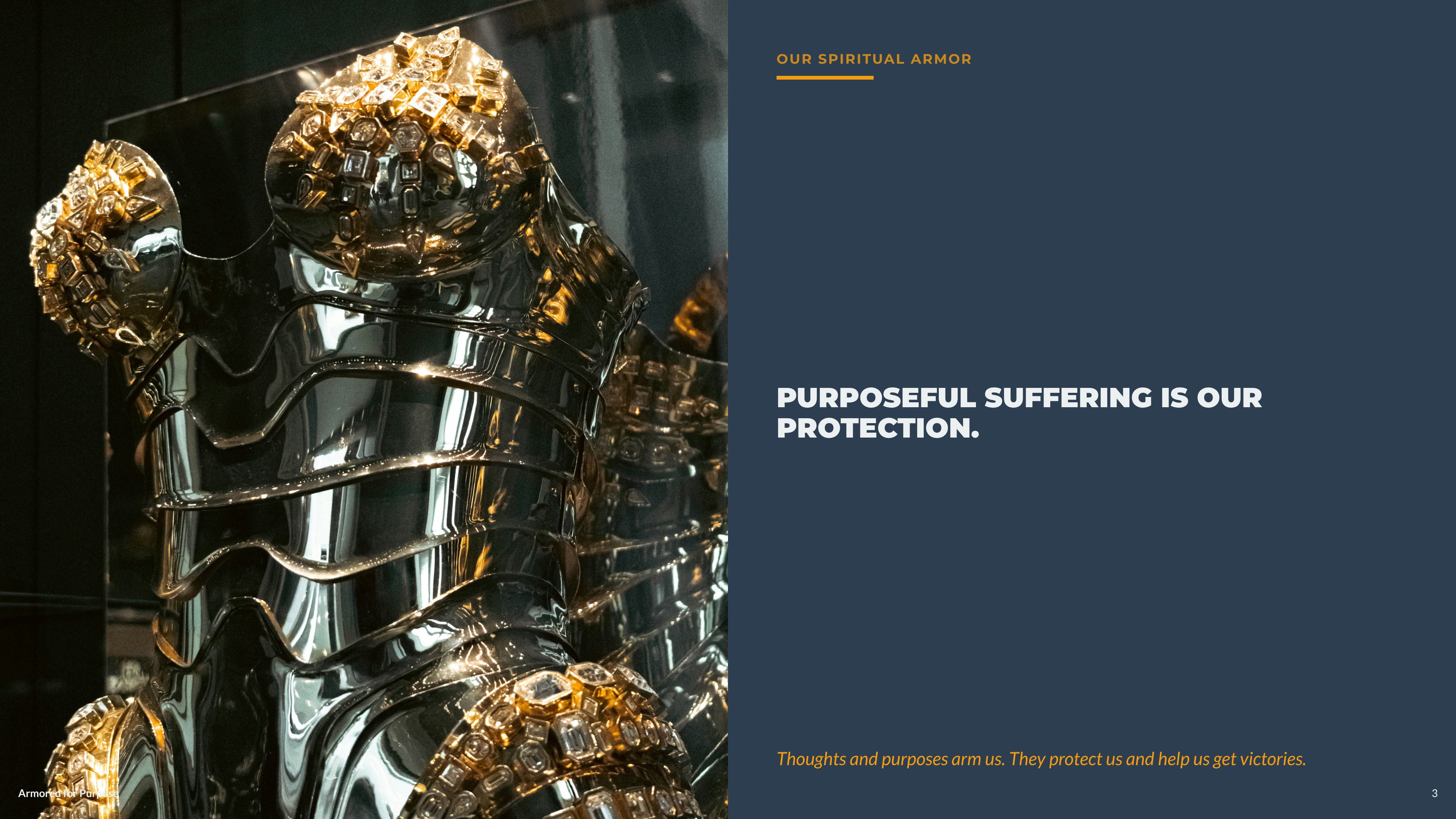 Suffering sermon presentation slides - Slide 4