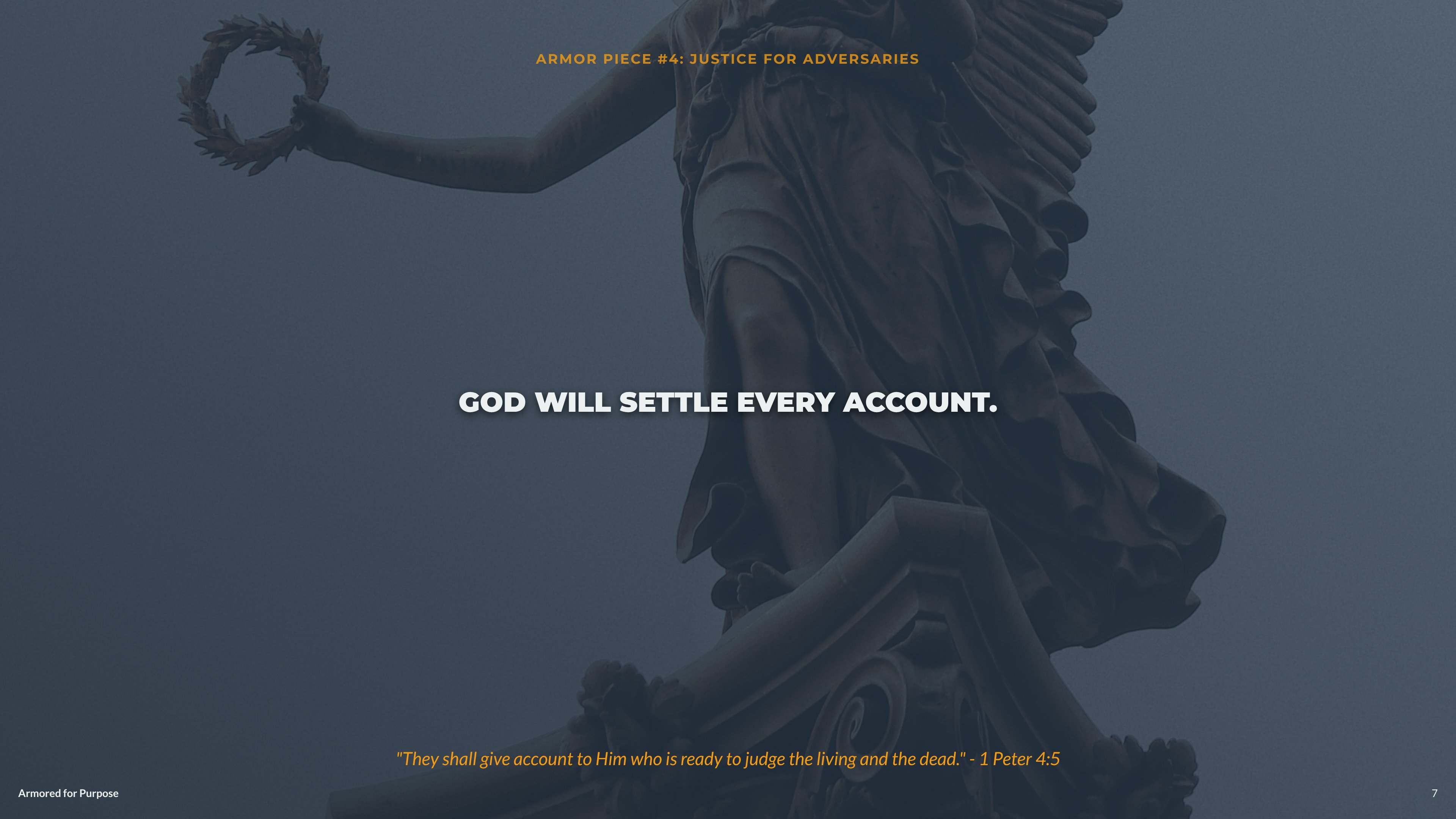 Suffering sermon presentation slides - Slide 8