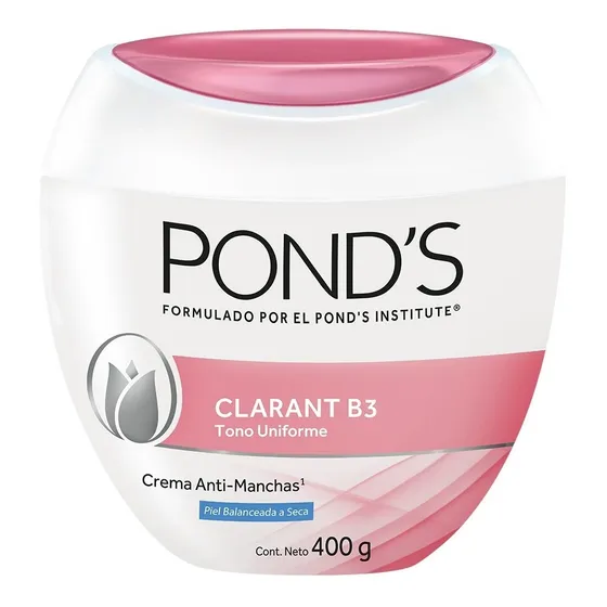 Crema Facial Antimanchas Clarant B3 400g Pond's