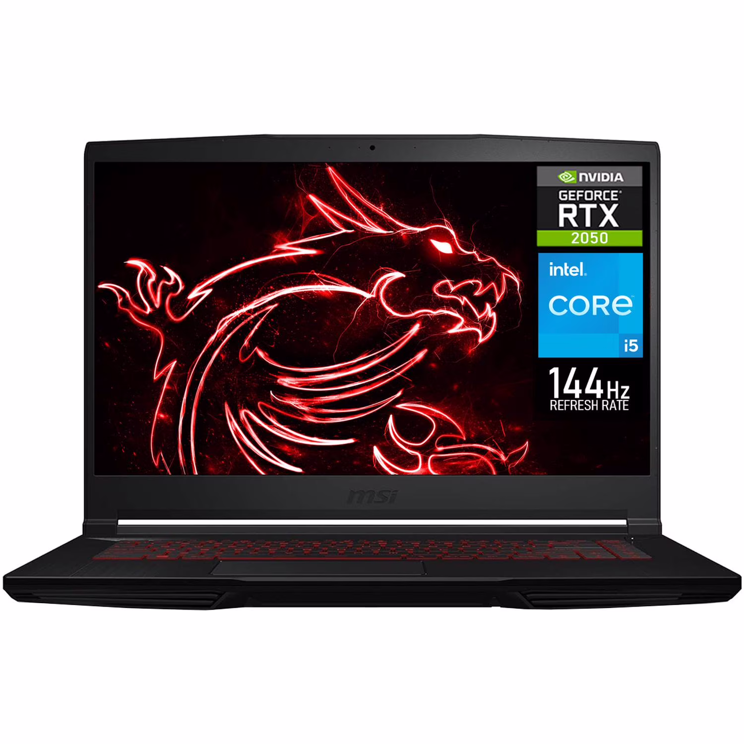 Laptop Gamer MSI Thin GF63 NVIDIA GeForce RTX 2050 Intel Core i5 12450H 8GB RAM 1TB SSD 15.6" Windows 11 Home Teclado en Ingles