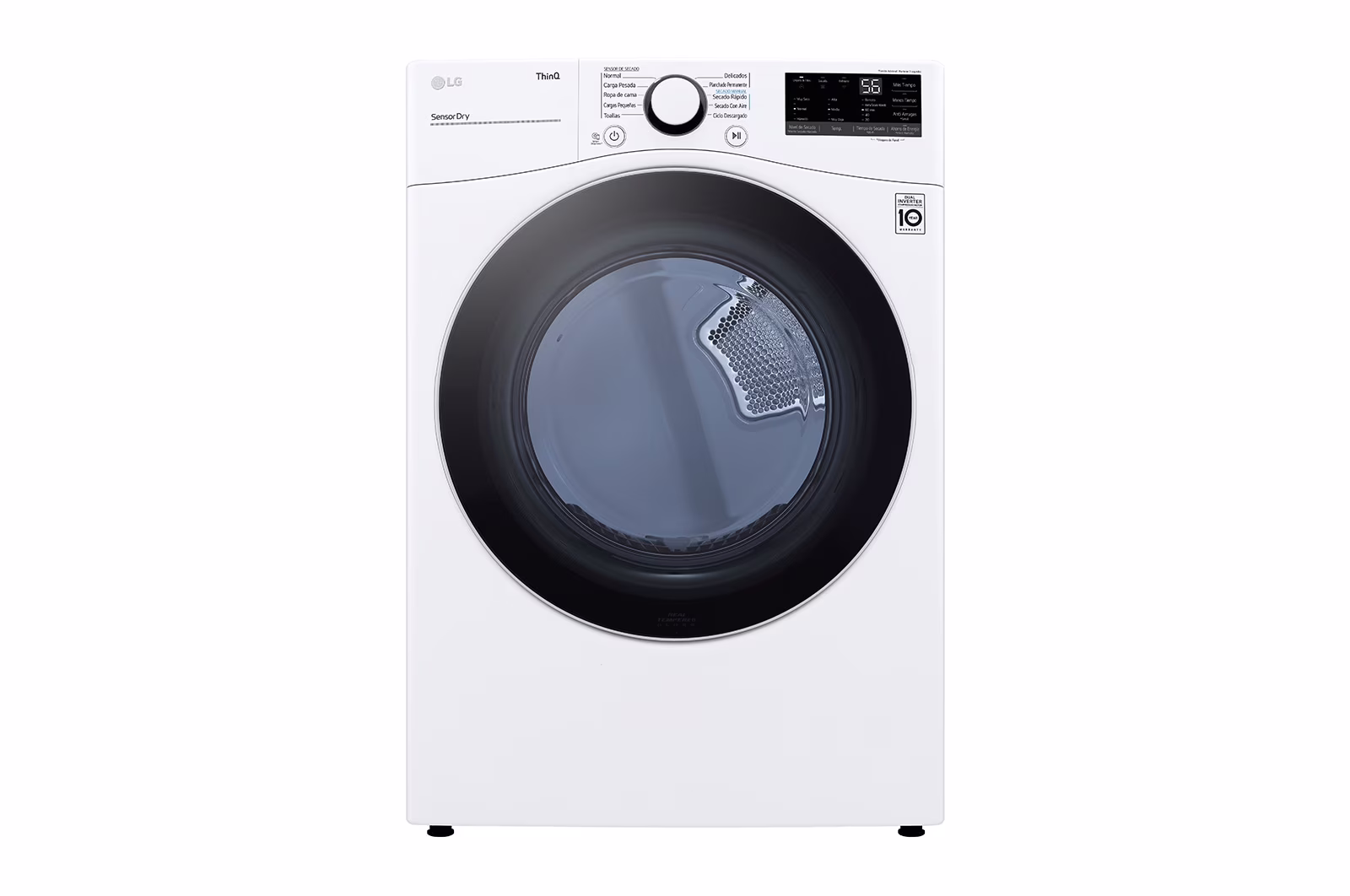 Secadora LG Carga frontal a Gas 20 Kg DF20WV2R.WDP4W