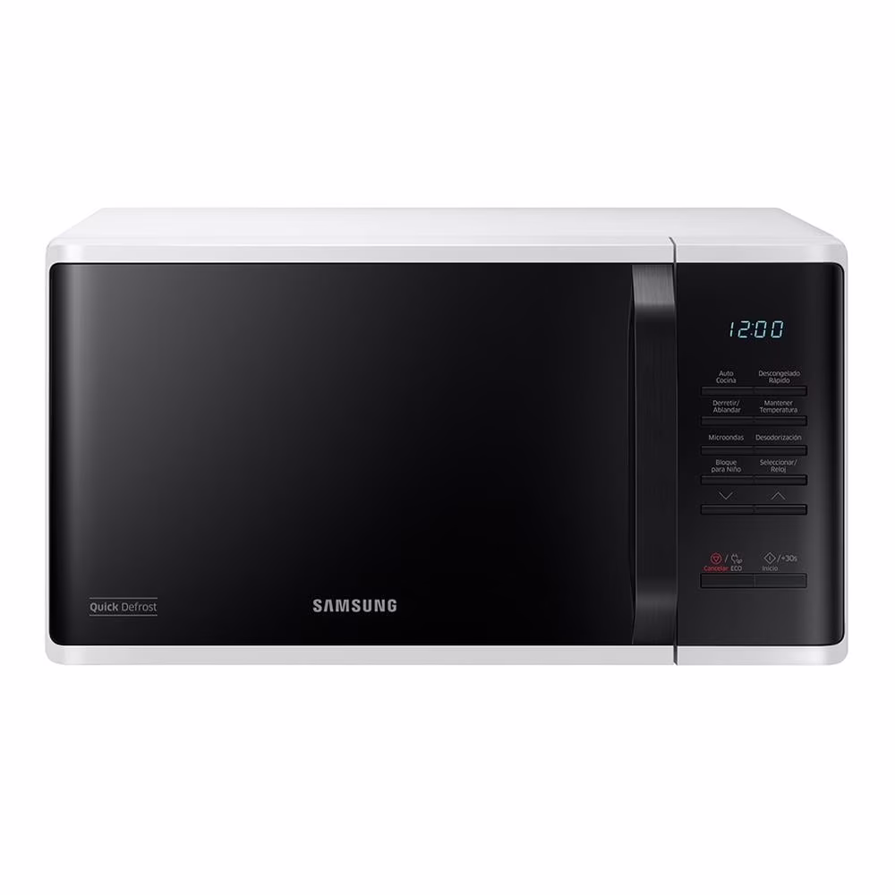 Horno de Microondas Samsung 0.8 Pies Cúbicos Blanco