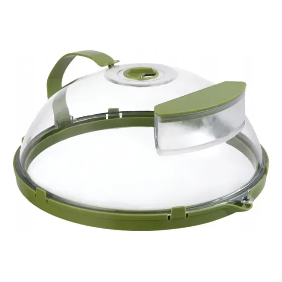 2025 Microwave Splash Guard Cover Green 26x10cm