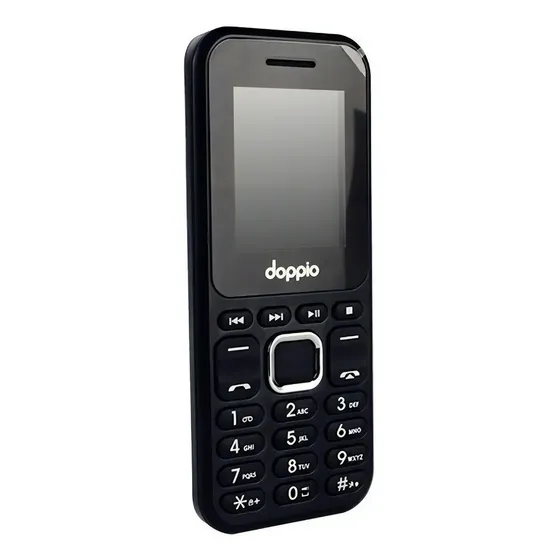 Teléfono Celular Doppio F1811 Telcel Negro