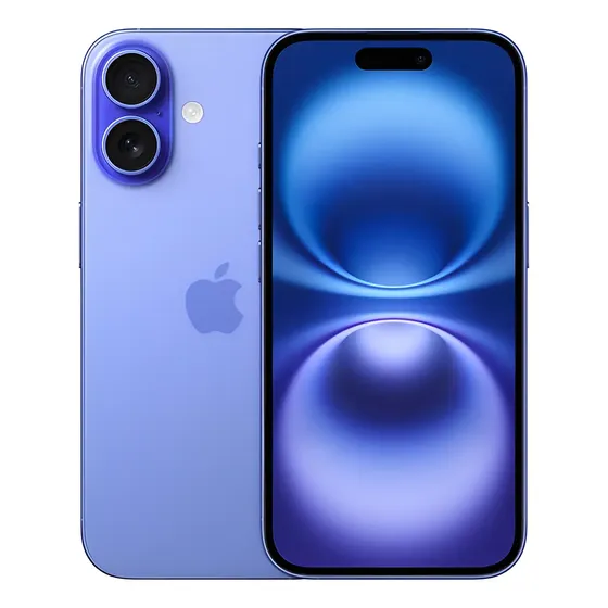 Apple iPhone 16 (128 GB) - color azul - Distribuidor Autorizado