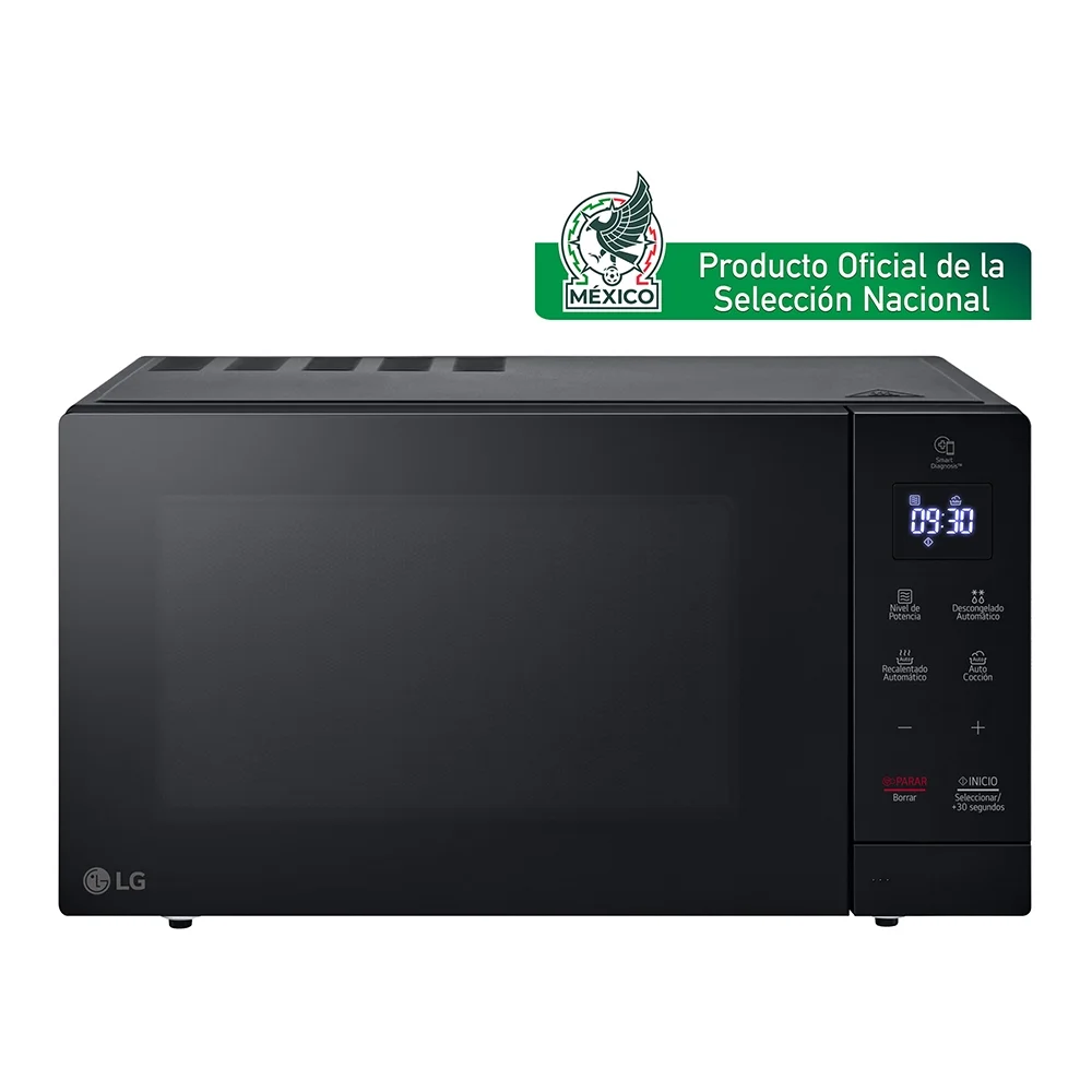 Horno de Microondas LG MS3032JAS 1.1 Pies Negro
