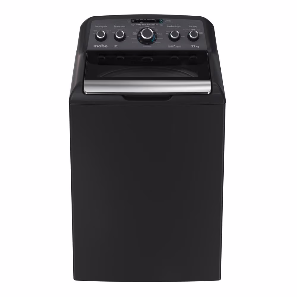 Lavadora automática Mabe LMA72215WDAB0 22 kg Diamond Gray