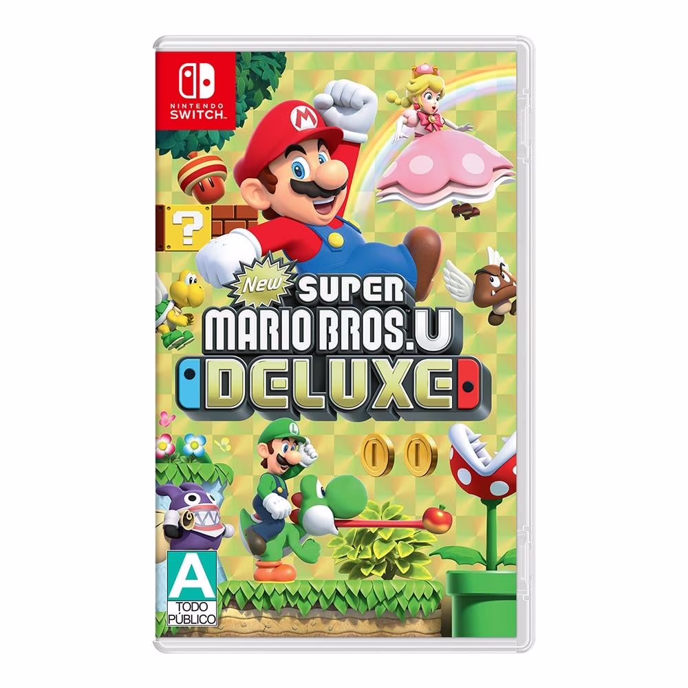 New Super Mario Bros. U Deluxe Nintendo Switch Edicion Standard