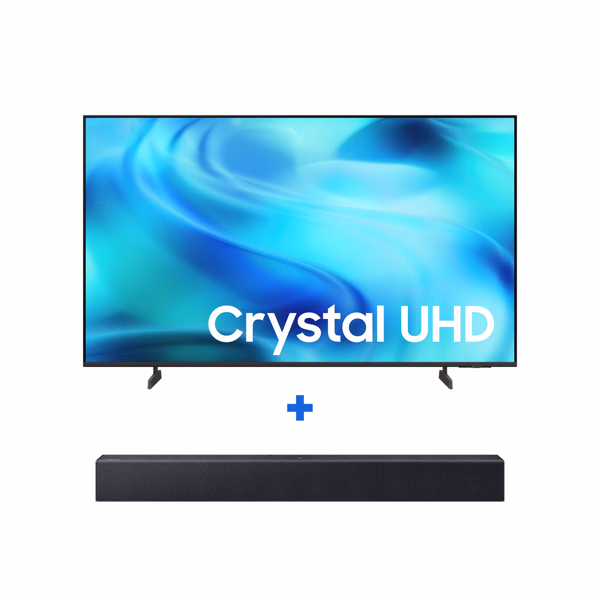 Combo TV 55" Crystal UHD U8500HF 4K Vision AI (2026) + Barra de Sonido 2.0 Ch HW-B400F