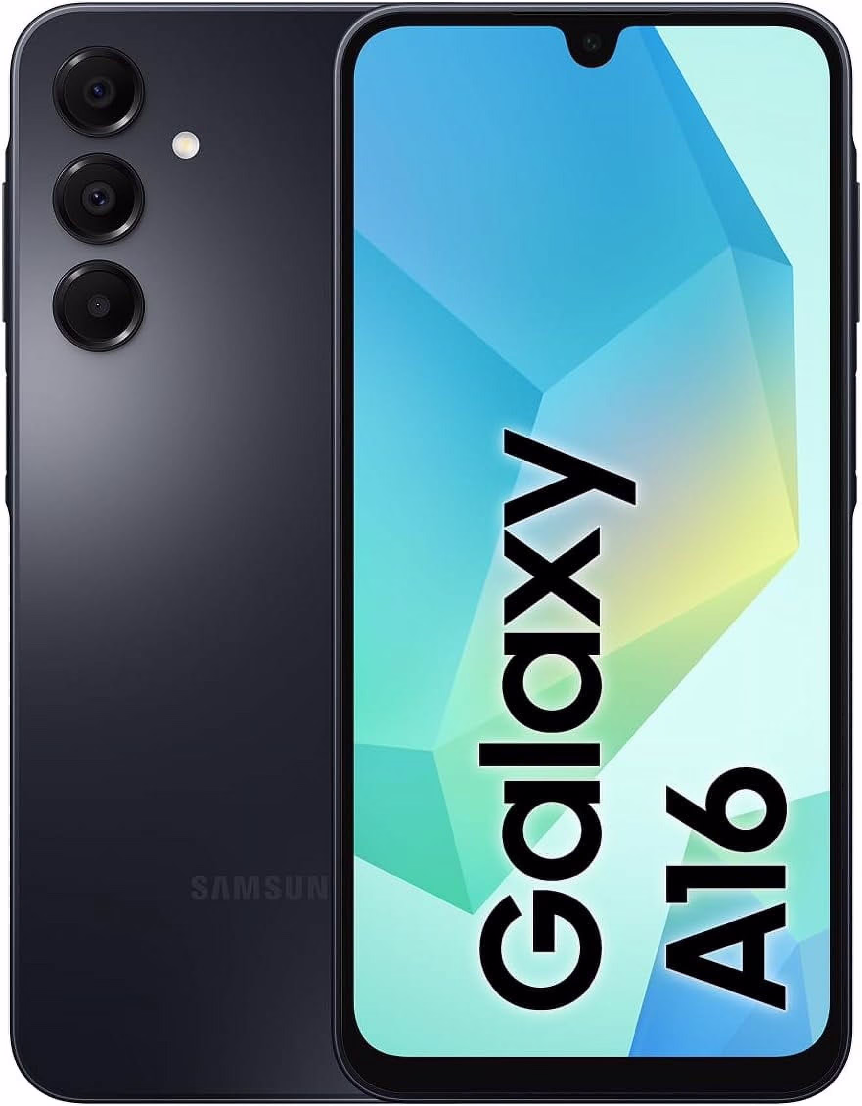 Samsung Galaxy A16 4G 128 GB, 4 GB de RAM | Pantalla AMOLED de 6,7" y 90 Hz | Smartphone Android GSM Desbloqueado, Versión Internacional, con Doble SIM (Nuevo)