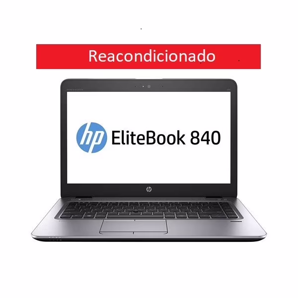 Laptop HP 840 G3- CORE I5 6TA- 8GB- 512GB SSD- Reacondicionado.