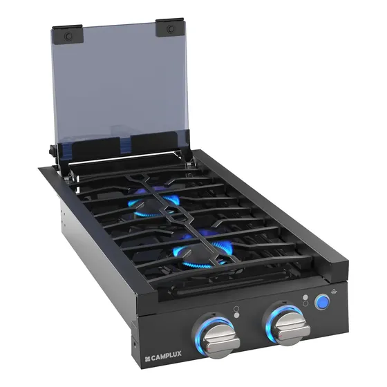 Estufa Empotrada Para Rv Camplux Enjoy Outdoor Life 2 Quemad
