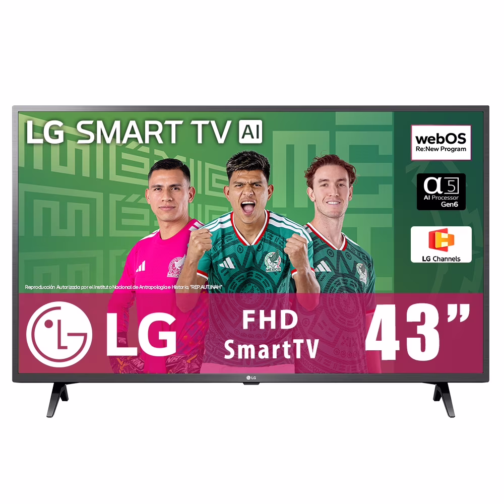 TV LG 43 Pulgadas Full HD Smart TV LED 43LR671C0SA