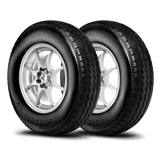 Kit 2 C195r15 106/104r Transforce Cv Firestone R