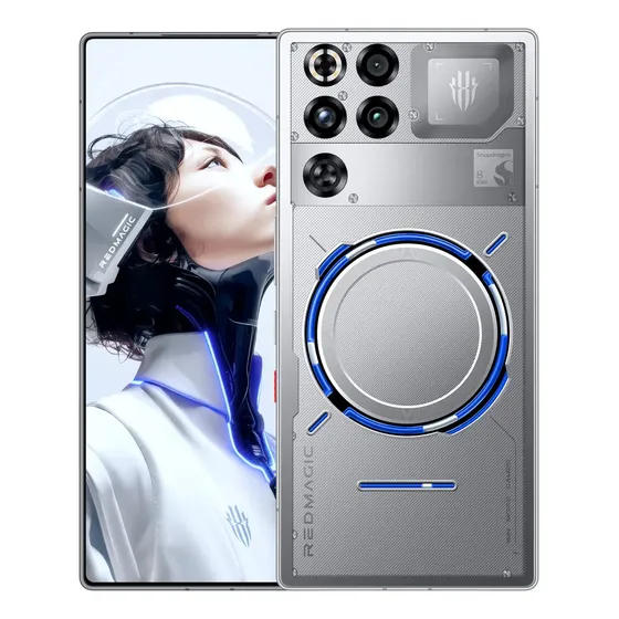 Teléfono Redmagic 11 Pro de 16 GB, 512 GB, 5 g, Snapdragon 8 Elite Gen 5, 6,85 pulgadas, Amoled, 144 Hz, refrigeración líquida, 7500 mAh, 80 W, carga inalámbrica NFC