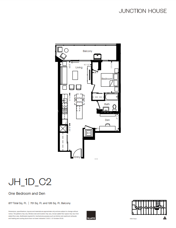 Junction House - 1D-B - Floorplan