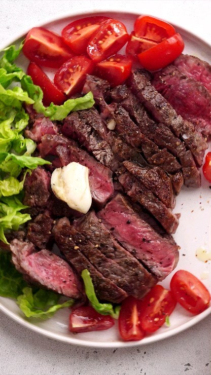 Skillet Ribeye Steak