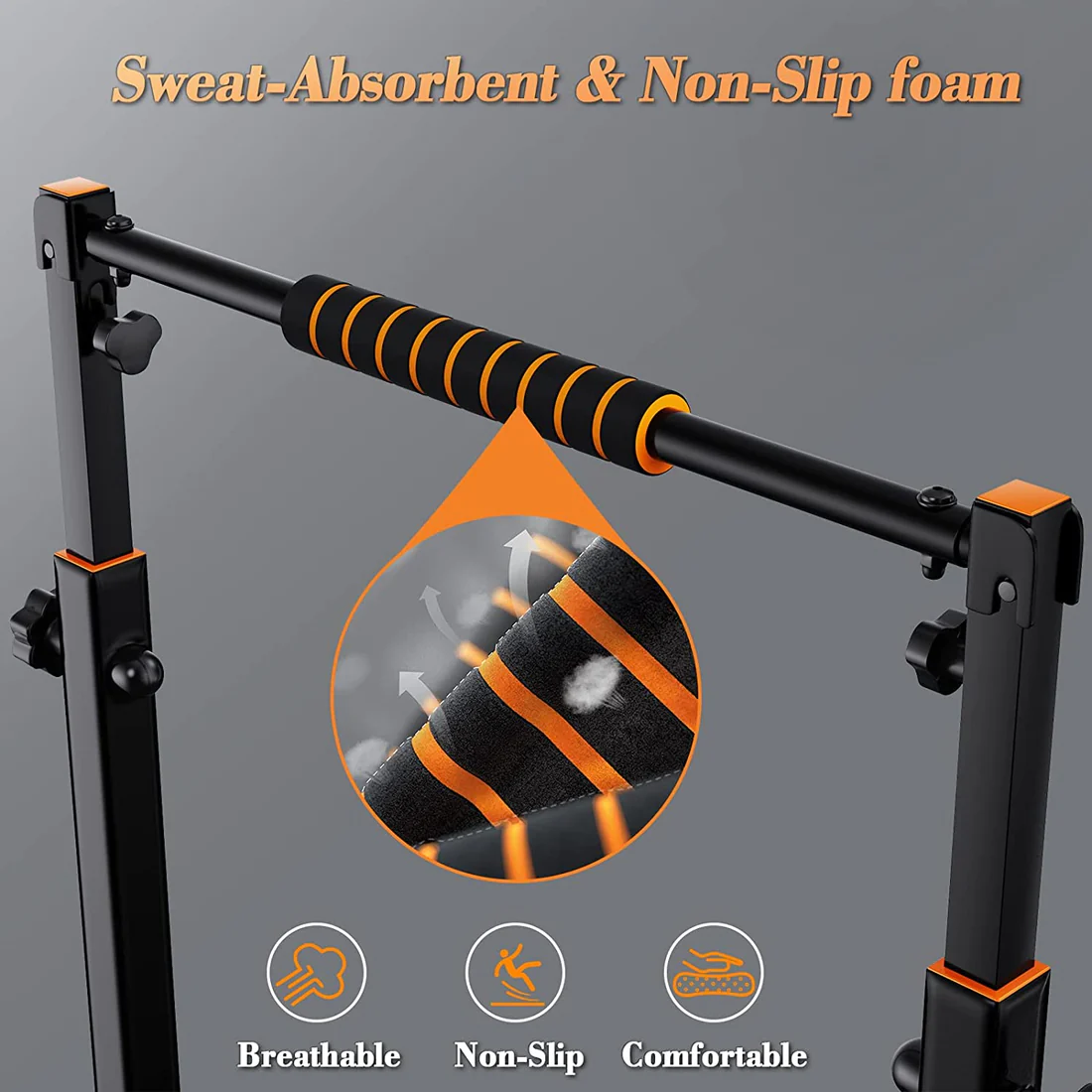 FLYBIRD Adjustable Parallel Dip Bar