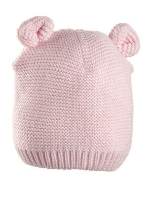 Gorrito tricot de algodón rosa - Prénatal