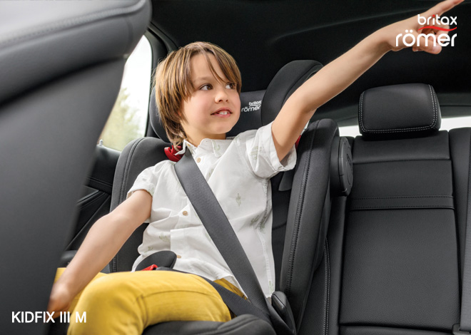 Britax Römer Kidfix I Size, la silla de coche más segura para