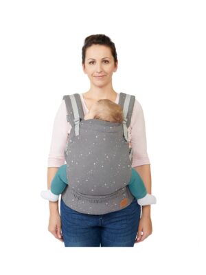 Kindekraft - mochila portabebés huggy baby carrier grey - Kinderkraft