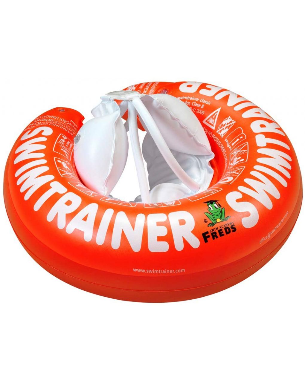 Flotador con braguita swimtrainer rojo 6-18 kg - Fred Swim Academy