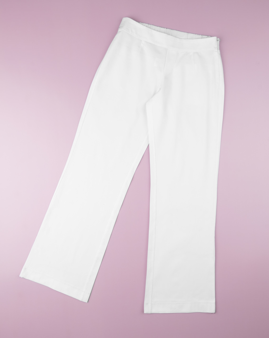 Pantalón premamá de pernera ancha blanco - Prénatal