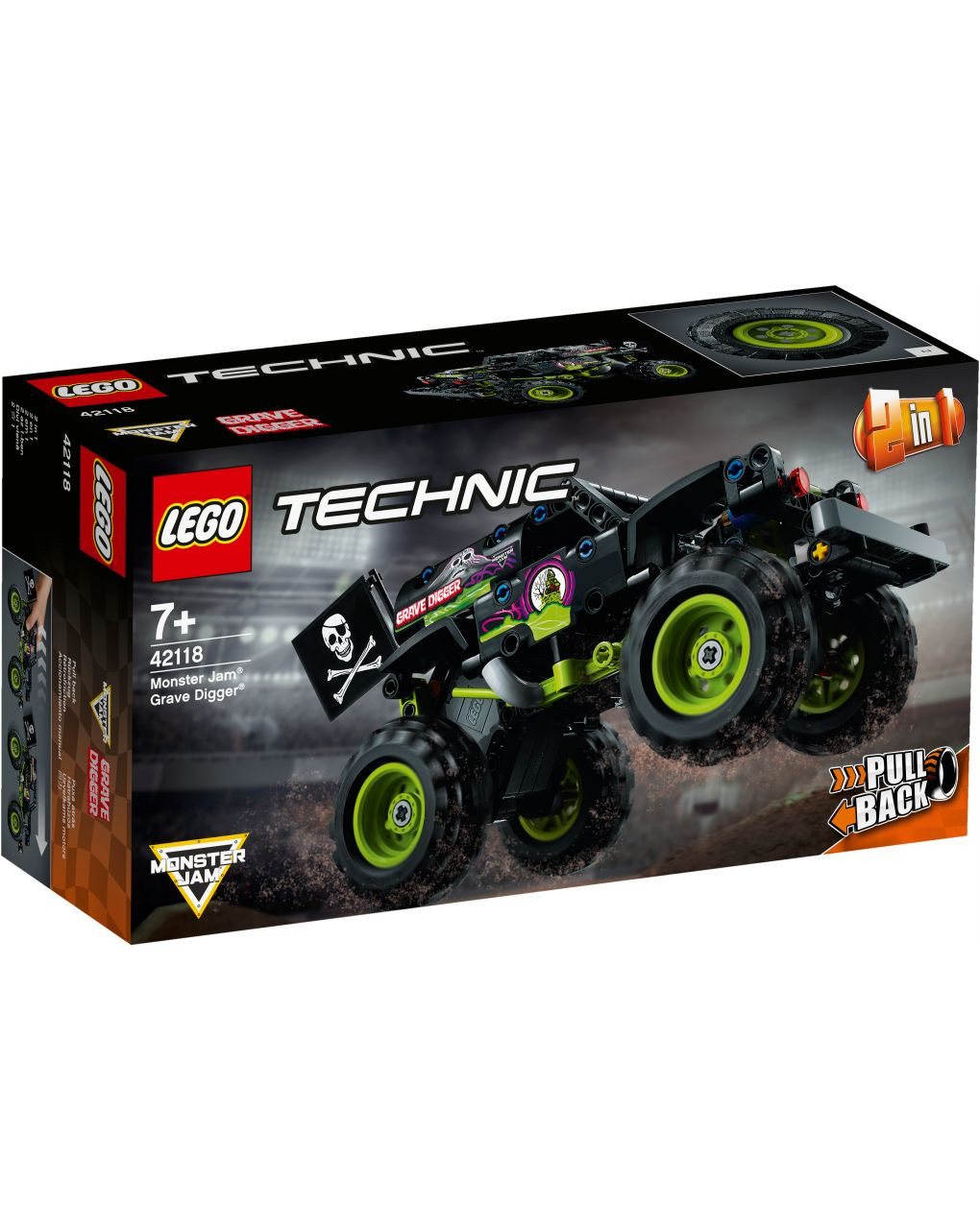 Lego technic - monster jam® grave digger® - 42118 - Lego Technic