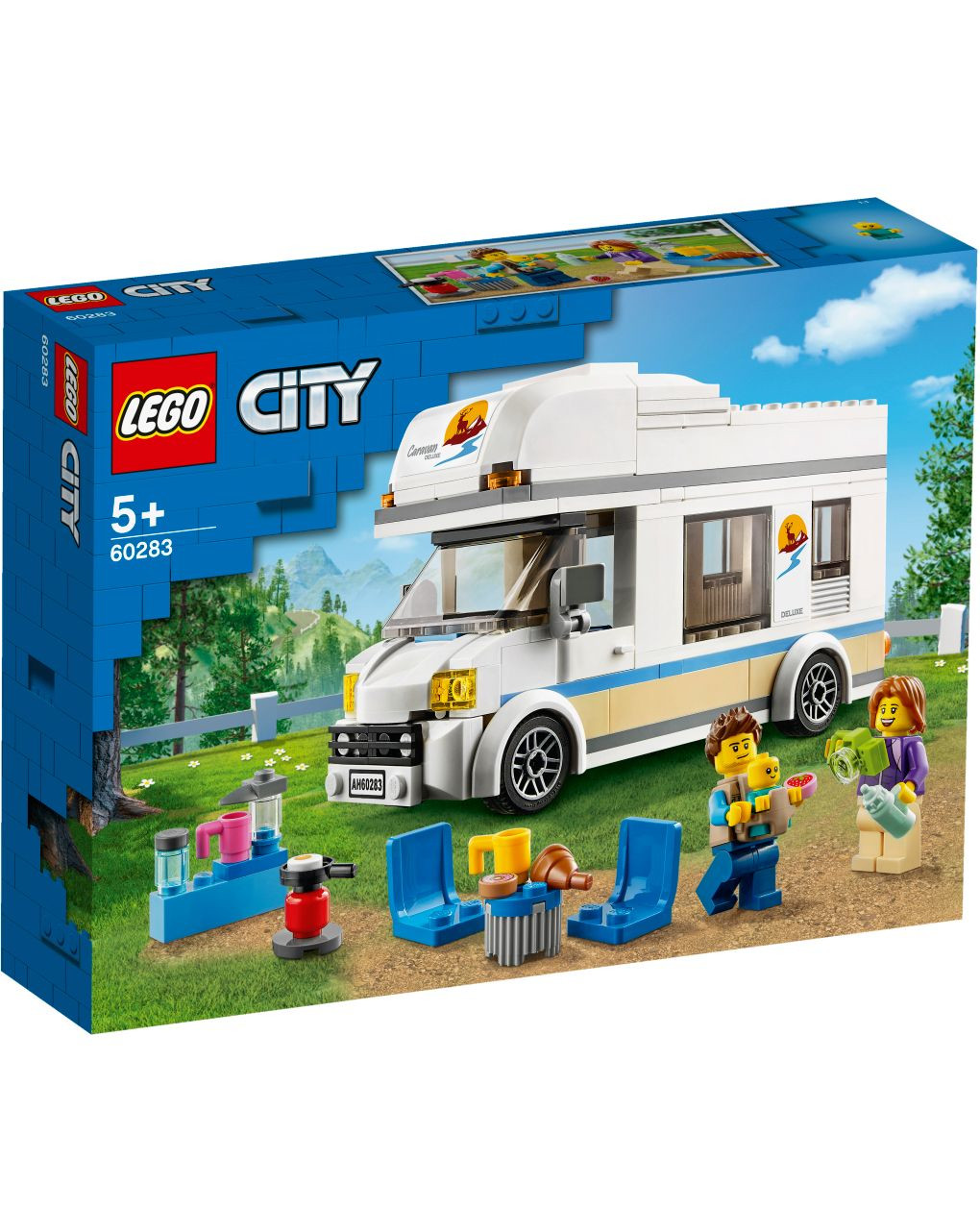Lego city great vehicles - autocaravana de vacaciones - 60283 - LEGO