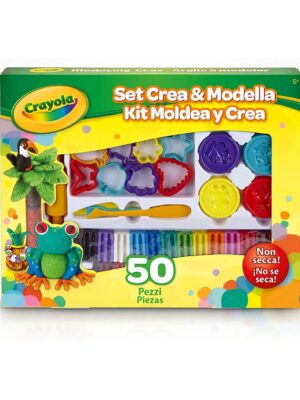 Crear y modelar set 50 pcs - Crayola