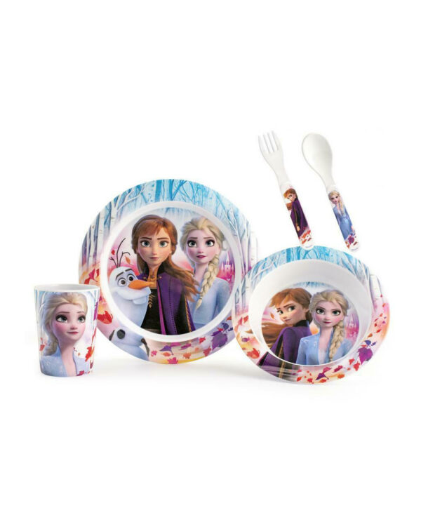 Set para comer frozen 2 disney 5 piezas - Disney