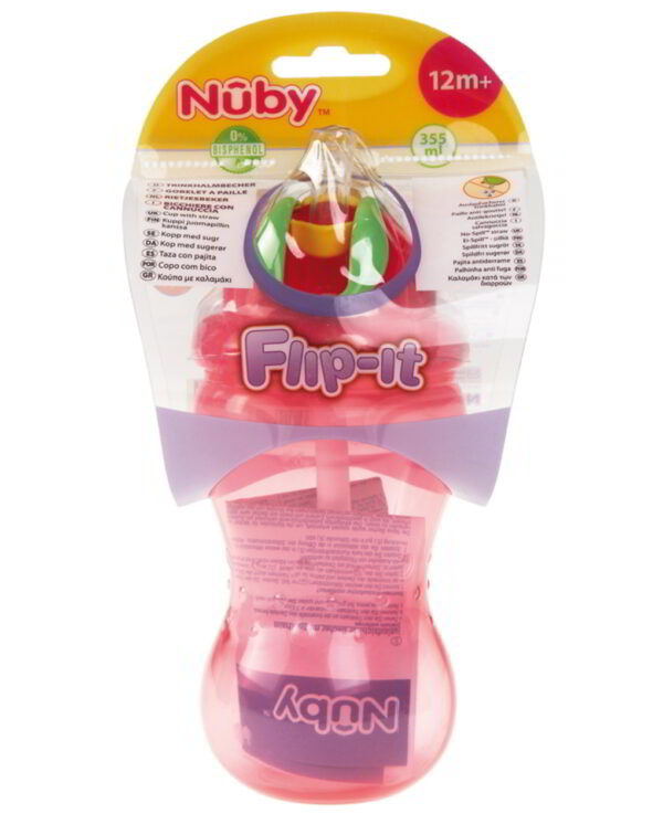 Botella de agua Nuby Flip-it - Nuby
