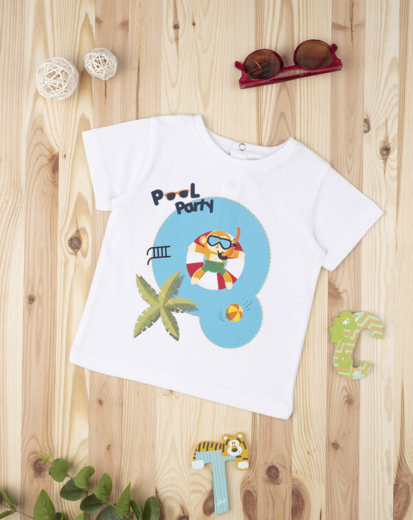 Camiseta "Pool Party" para niño - Prénatal