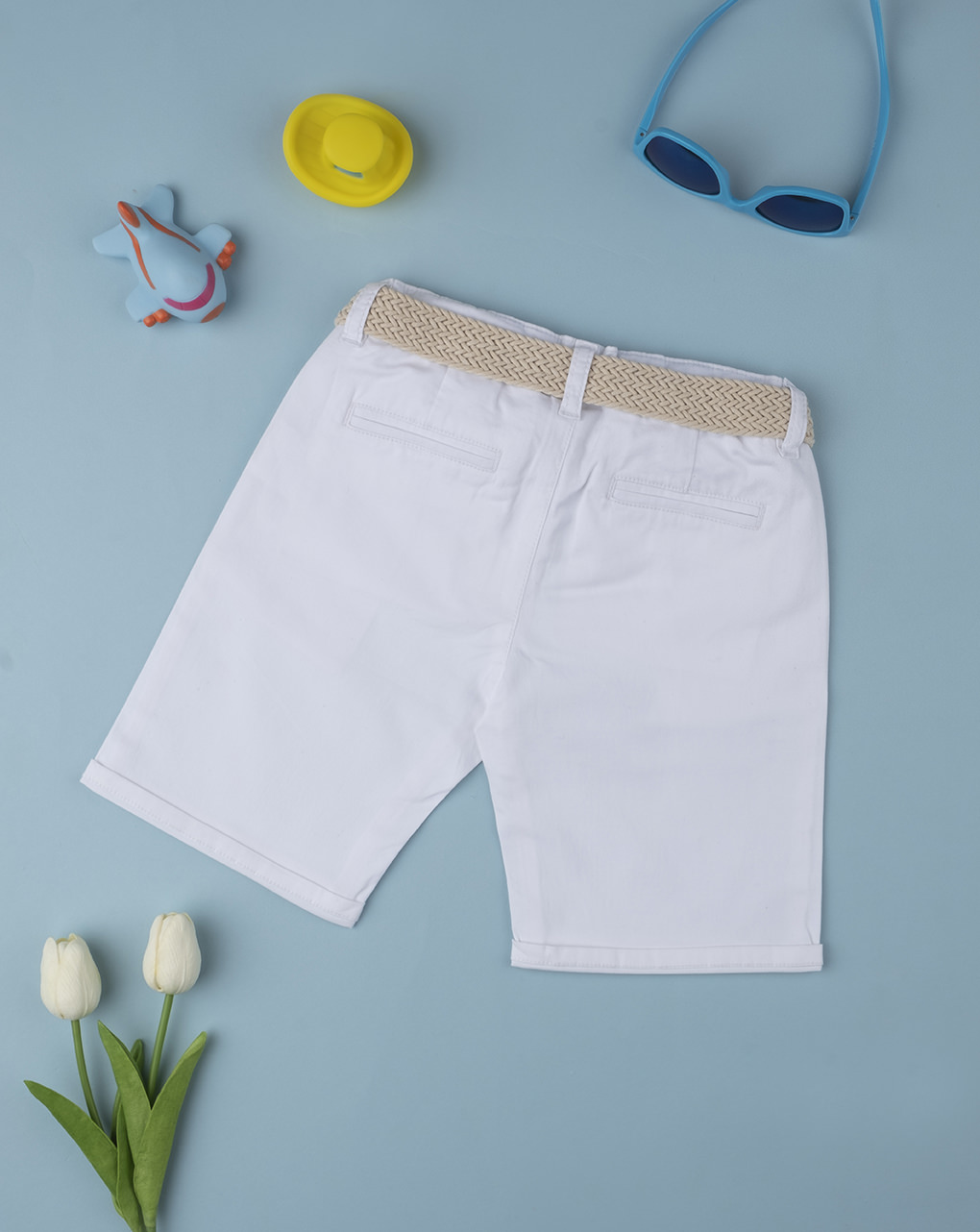 Shorts blancos para niño - Prénatal