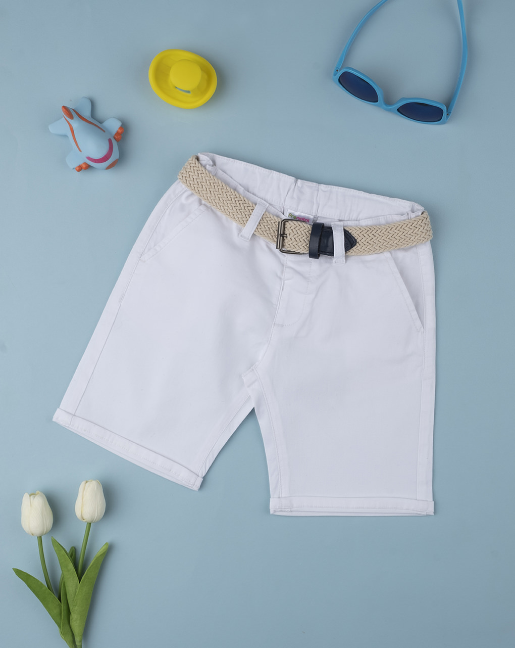 Shorts blancos para niño - Prénatal