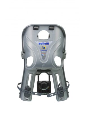Bellelli - asiento bici delantero freccia b-fix silver - Bellelli