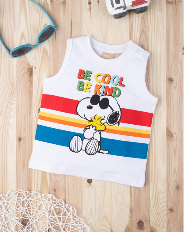 Camiseta sin mangas para niño con motivo de Snoopy - Prénatal