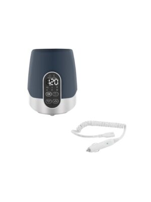 Calentador digital de biberones para hogar y coche nutrismart (baño maría/vapor) - Babymoov