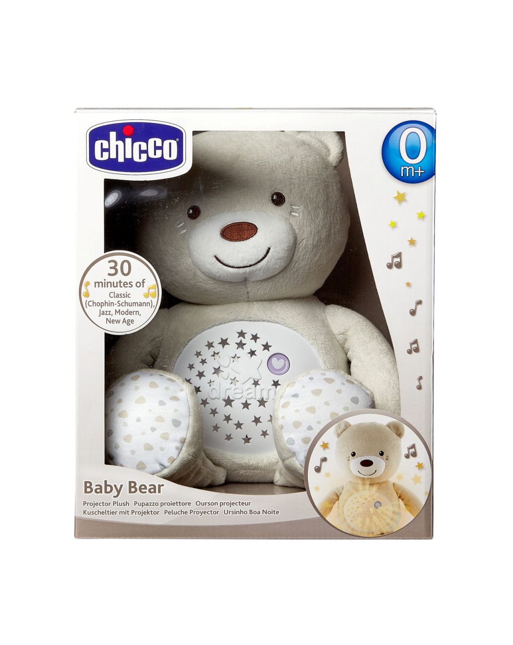 Chicco toy fd baby bear neutral - Chicco